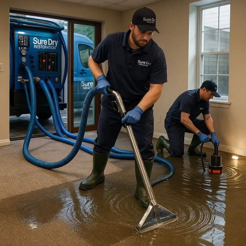 Water Extraction and Removal process in Mercerville-Hamilton Square, NJ